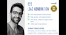 do targeted b2b linkedin lead generation and web research