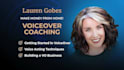 provide voice over coaching and gig evaluation