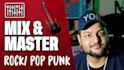 mix and master your rock, pop punk song