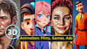 do 3d character animation and rigging