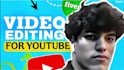do professional fast video editing for youtube