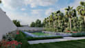 design your 3d garden, backyard ,terrace,realistic landscape