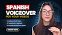 record voiceover in spanish for your videos