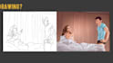 colour your black and white line drawing
