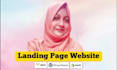 design responsive landing page website by wordpress, wix, shopify, squarespace