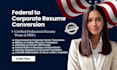 rewrite your federal resume for corporate jobs