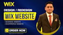 design wix ecommerce website or wix website design redesign