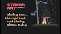create animated pixel art stream overlay package