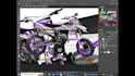 make a wrap sticker design for your mx motorbike