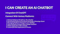 build ai chatbot for website
