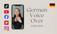 create german voice overs