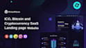 develop cryptocurrency ico token presale website