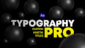 create professional kinetic typography and text animations