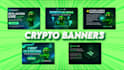 design banner, poster, flyer for your meme coin, crypto, business