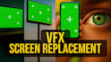 do screen replacement vfx, signboard, and eyes replacement