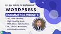 build ecommerce wordpress website with woocommerce online store