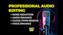 remove noise, clean and edit your audio file