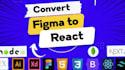 be your a reactjs frontend web developer, convert figma to reactjs