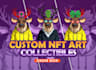 make unique characters for your nft art collection