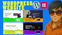design, build or redesign responsive wordpress website with elementor pro
