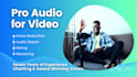 edit, mix, and master audio for video
