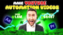 make your youtube explanation video using stock footage