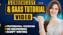 do screencast tutorial or explainer videos for website, app or saas products