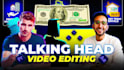 talking head video editing with motion graphics