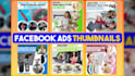 design youtube, facebook ads thumbnails for dropshipping
