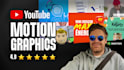 create youtube motion graphics and animation for channels