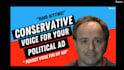 do an american male voice over for your political campaign