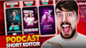 edit your podcast into short from engaing viral video clips