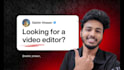 do video editing for youtube, instagram, tiktok in 24 hours