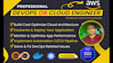 be your devops cloud engineer on AWS to docker, kubernetes, cicd pipeline expert