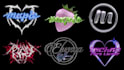design 3d logo chrome type molten liquid with animation