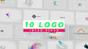 create 10 stunning 4k logo animation or animated intro video