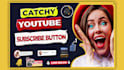 create a catchy animated youtube subscribe bell button
