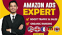 setup manage and optimize amazon ads campaign, amazon PPC