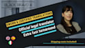 provide certified sworn translation english spanish italian
