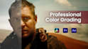do professional video color grading and color correction