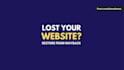 restore your lost website from wayback machine archive to wordpress