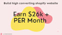 build high converting shopify website or shopify store