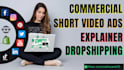 create custom video ad commercials explainer short video ads for your business