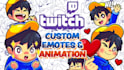 make a custom twitch emote animation for your game stream