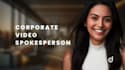 be your corporate video spokesperson