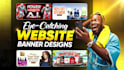design professional shopify website banners and hero sliders