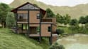 do realistic architecture exterior 3d rendering