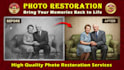 restore old photos, repair damage, photo colorization