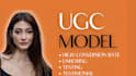 create ugc videos as your female model for your brand