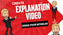 create explanation video or explainer video using your bitmoji for any purpose